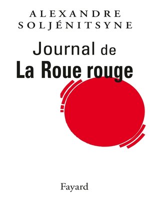 cover image of Journal de La Roue Rouge